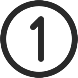 number-1-circle